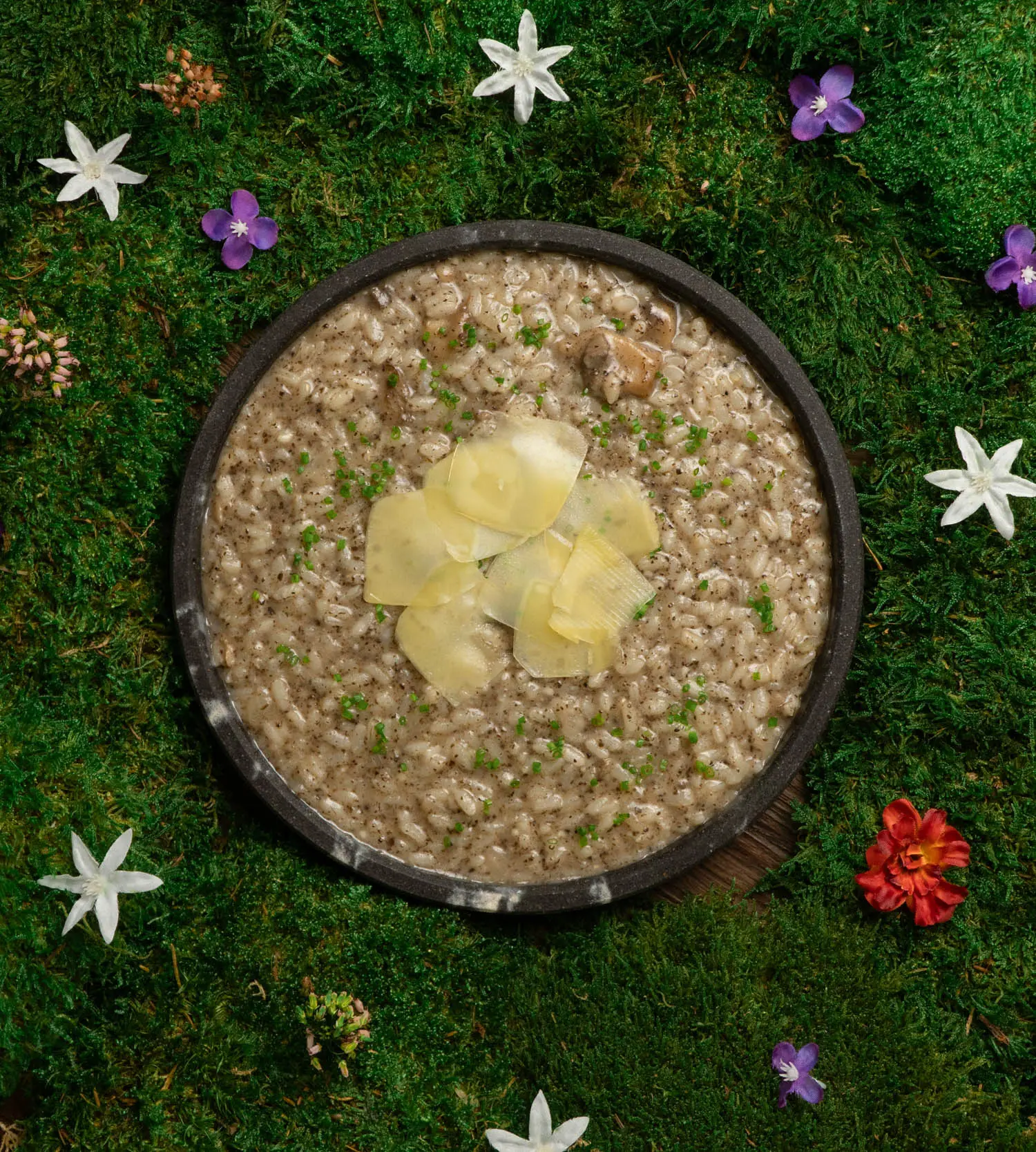 Mushroom risotto with truffle